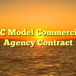 ITC Model Commercial Agency Contract