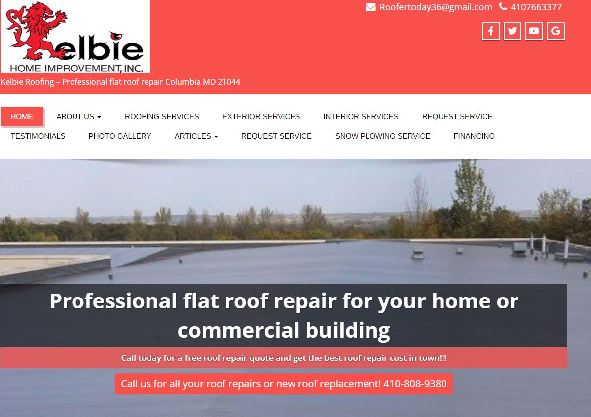 Kelbie flat roof repair